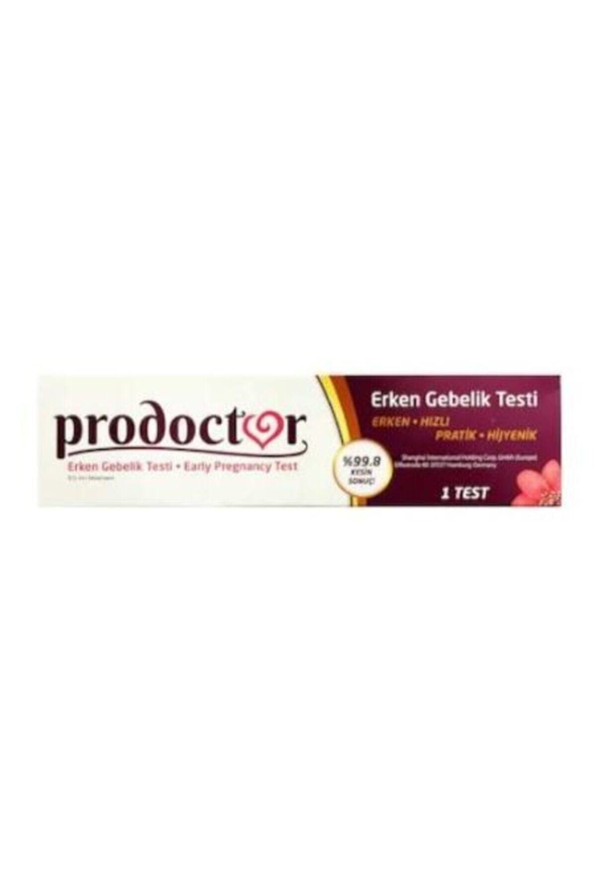 Prodoctor Erken Gebelik Testi %99 8 Prodoctor Erken Gebelik Testi %99 8