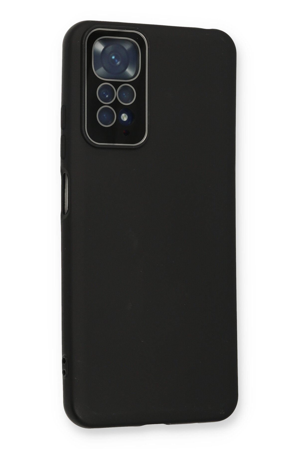 NewFace Newface Xiaomi Redmi Note 11S Kılıf Lansman Glass Kapak - Siyah NX9597
