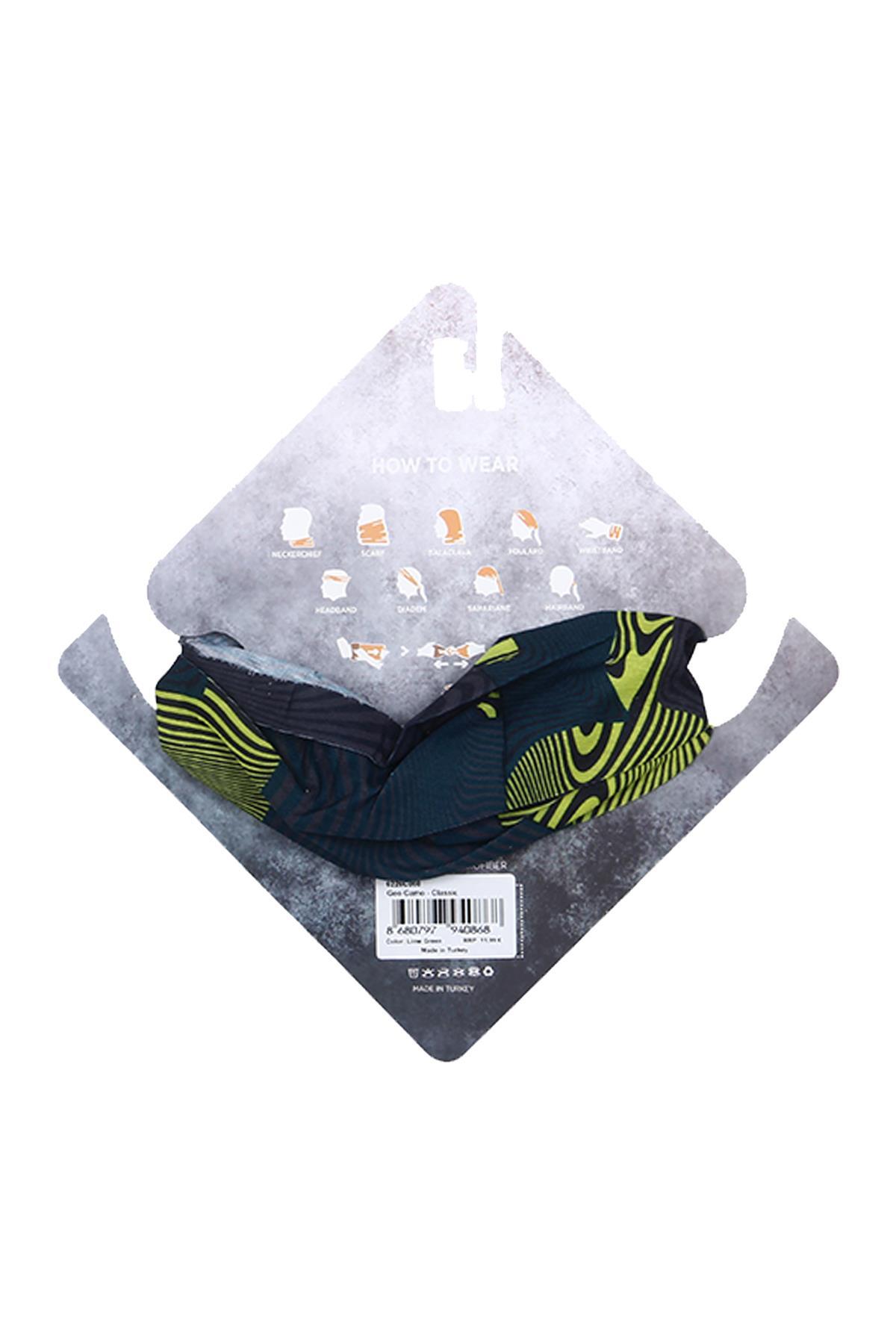 Nordbron Nordbron 6226C - Geo Camo Çok Fonksiyonlu Bandana