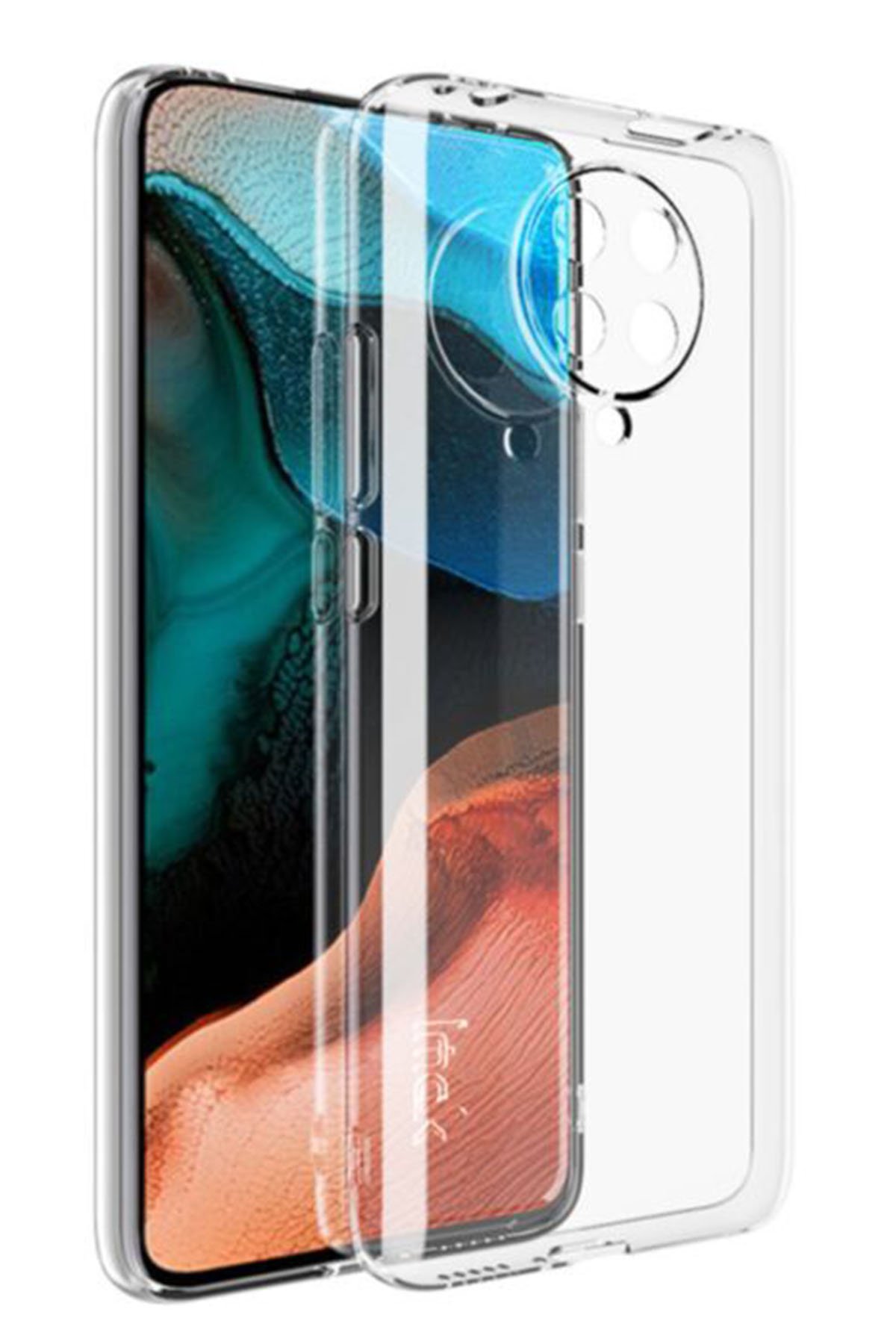 NewFace Newface Xiaomi K30 Pro Kılıf Lüx Şeffaf Silikon