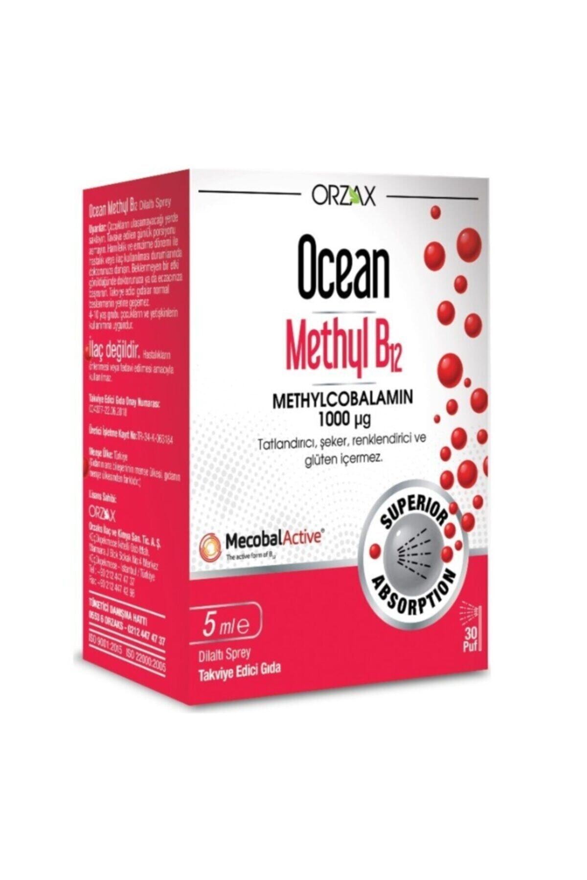 Ocean Methyl B12 1000 Mcg Methylcobalamin 5 ml