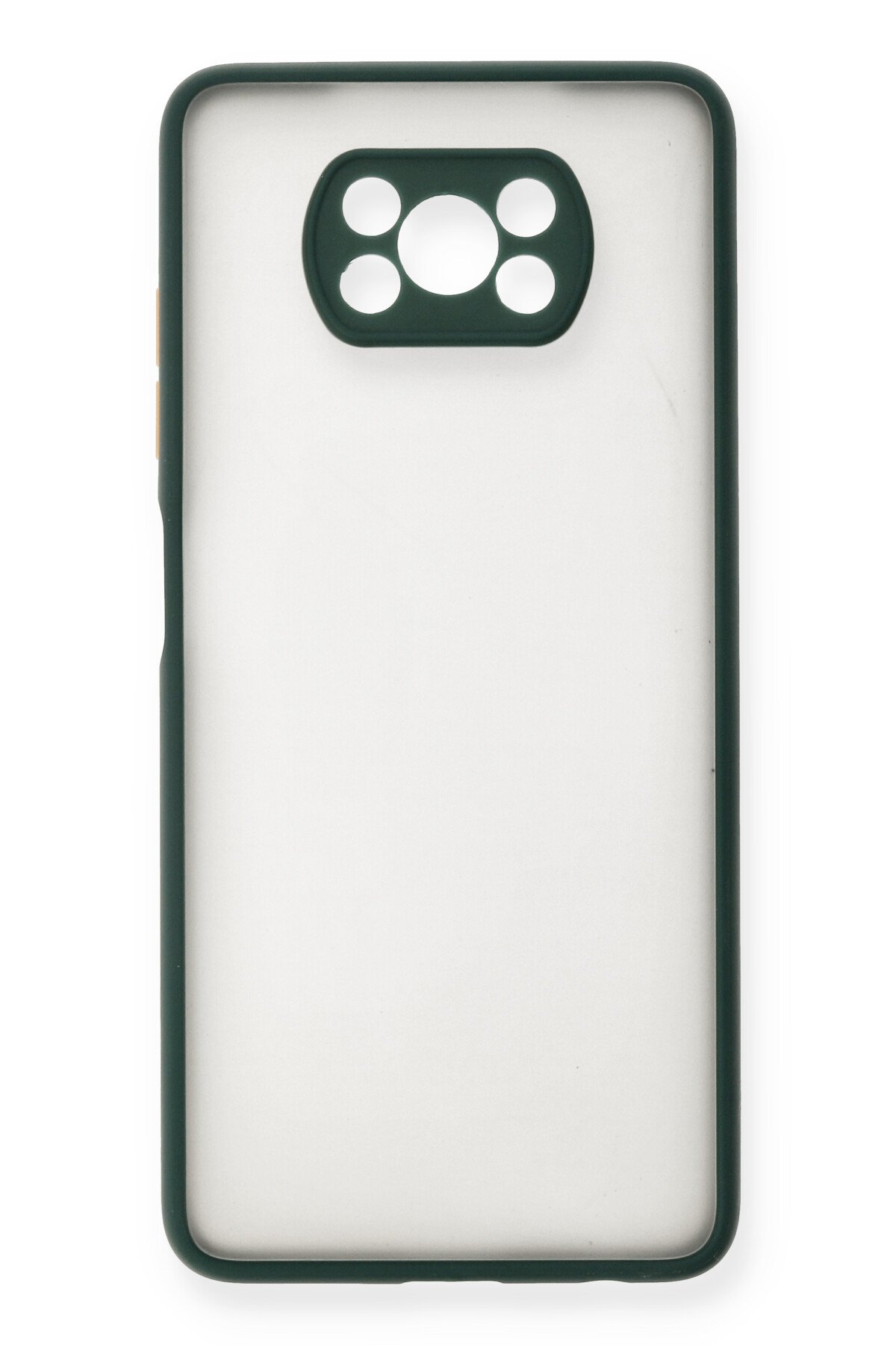 NewFace Newface Xiaomi Pocophone X3 Pro Kılıf Montreal Silikon Kapak - Yeşil SN9982