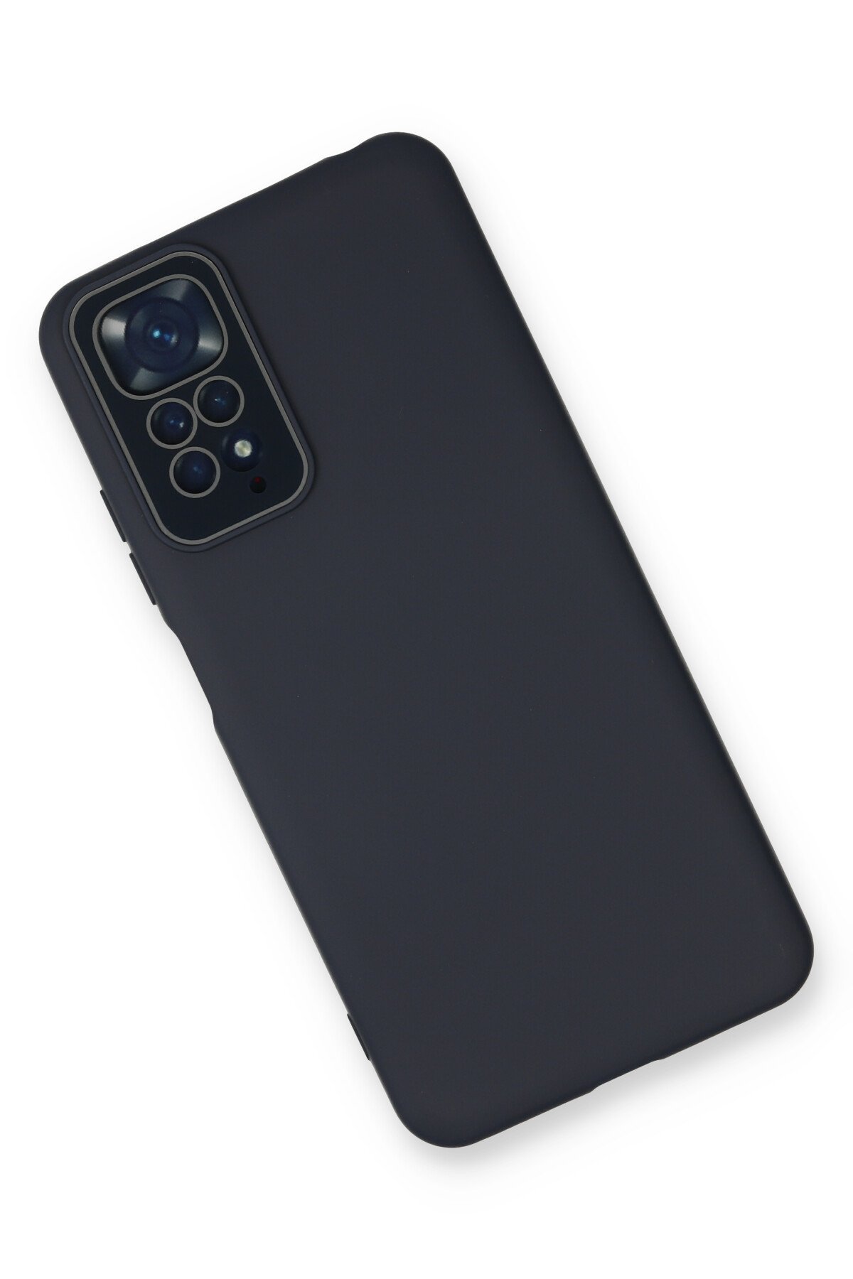 NewFace Newface Xiaomi Redmi Note 11S Kılıf Lansman Glass Kapak - Lacivert NX9921 NewFace Newface Xiaomi Redmi Note 11S Kılıf Lansman Glass Kapak - Lacivert NX9921