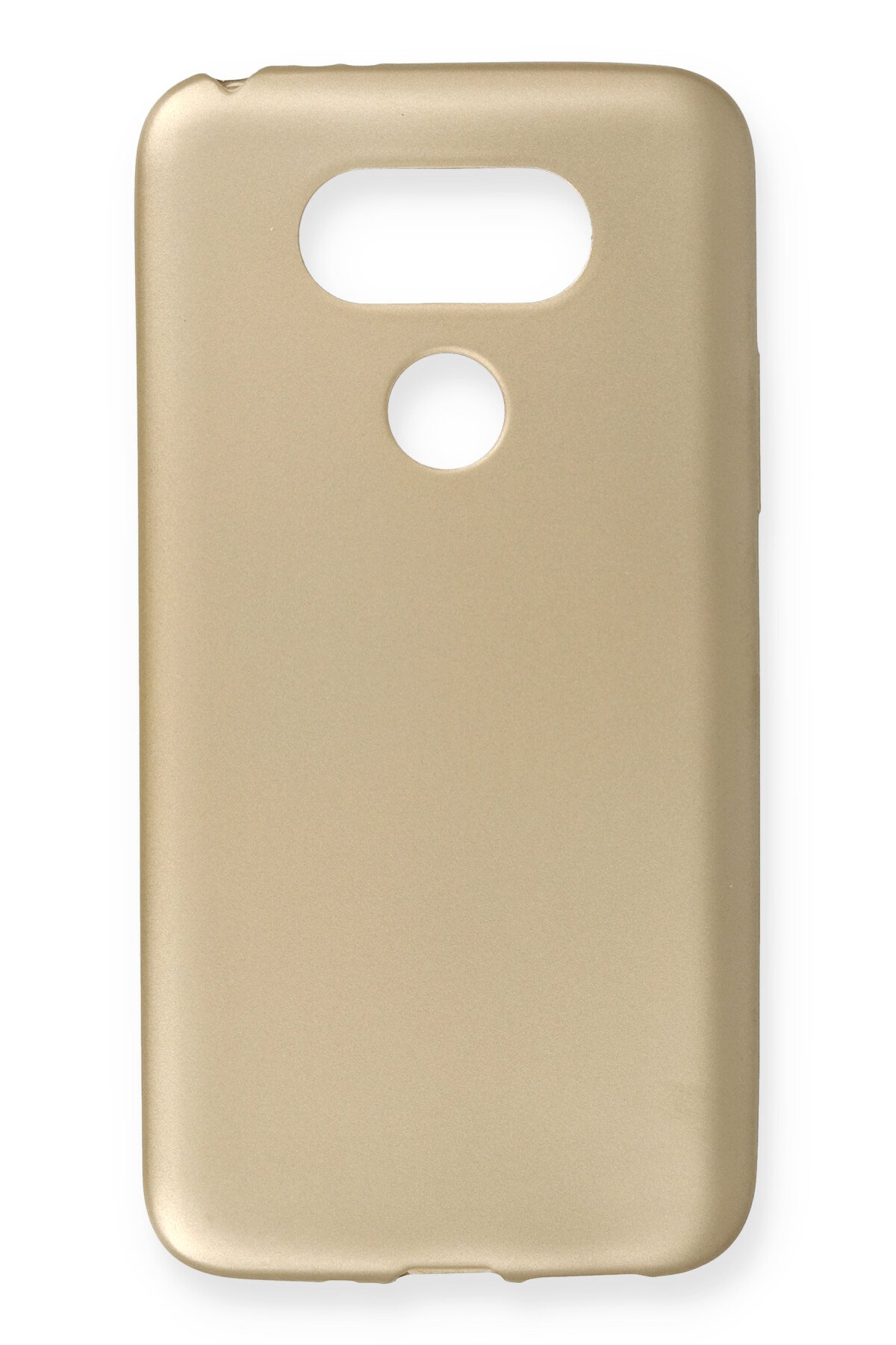 NewFace Newface LG G5 Kılıf Premium Rubber Silikon - Gold