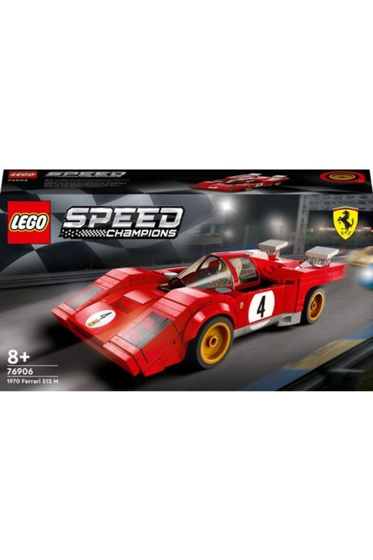 LEGO ® Speed Champions 1970 Ferrari 512 M 76906 - 8 Yaş Ve Üzeri Çocuklar Için Harika Bir Yarış Araba