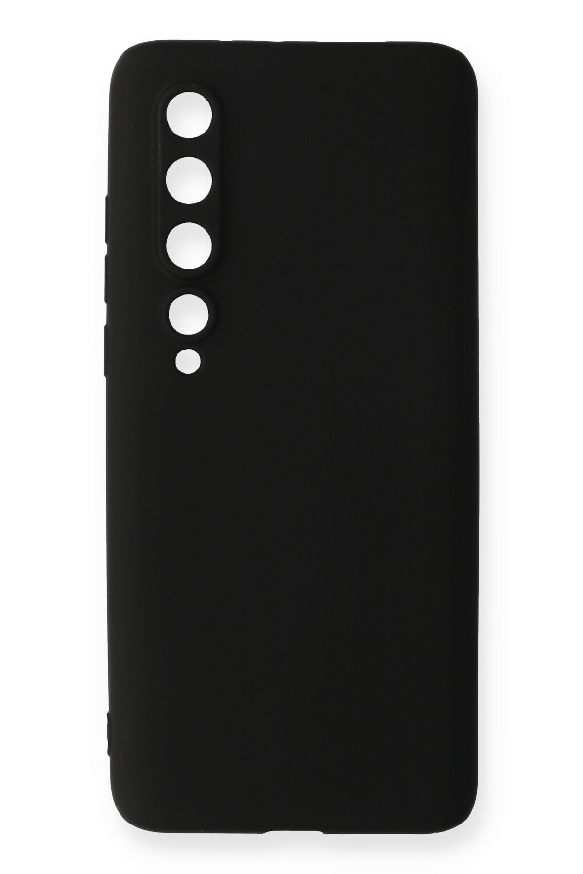 NewFace Newface Xiaomi Mi 10 Kılıf Premium Rubber Silikon - Siyah