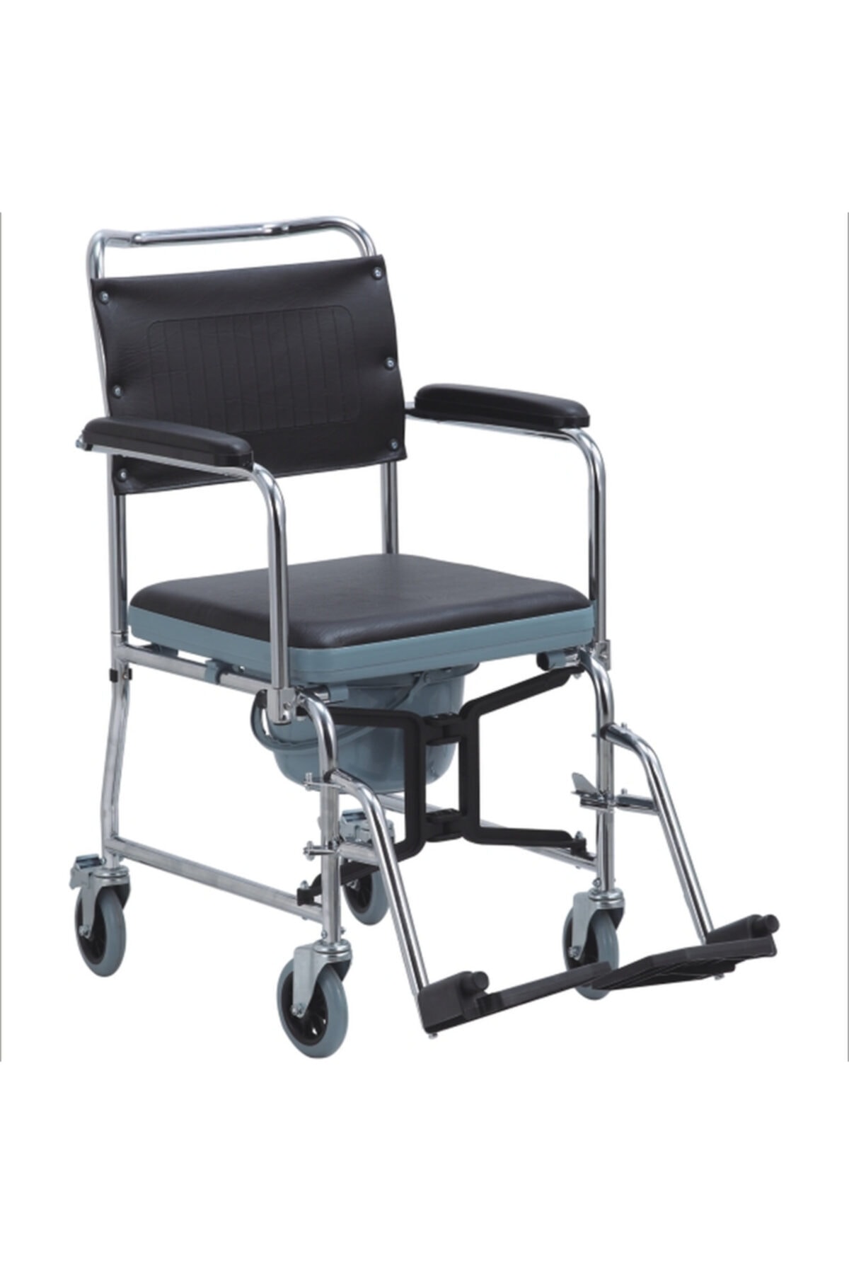 MEDİKALCİM Ky689 Banyo Ve Tuvalet Özellikli Ev Tipi Tekerlekli Sandalye