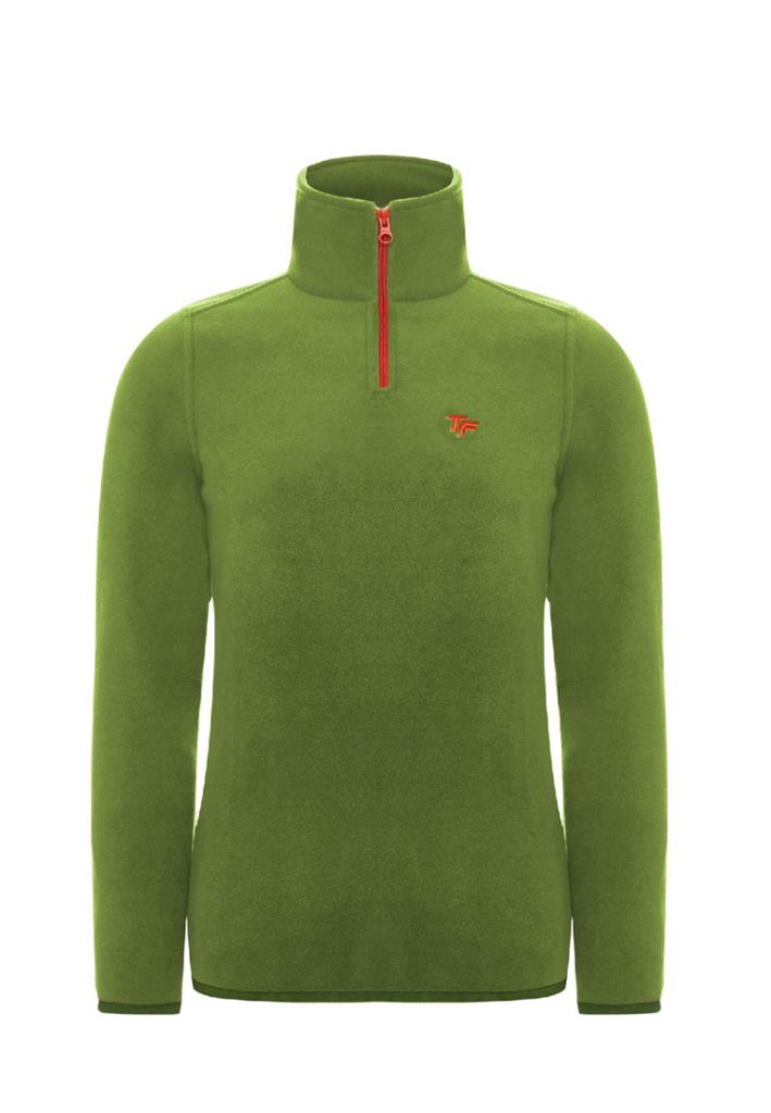 THERMOFORM Thermoform Polarline Erkek 14 Fermuar Sweatshirt Yeşil (HZTP19020-YSL)
